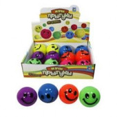 Т598491toy мячики-смайлики, со светом, 6 см - КОЛОРЛОН ВТД Новосибирск