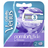 Gillette Venus BREEZE ComfortGlide кассеты для бритья (2шт) - КОЛОРЛОН ВТД Новосибирск