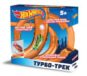 Т14097Hot Wheels турбо-трек (28 деталей, ИК управл., 1 болид, со светом) - КОЛОРЛОН ВТД Новосибирск