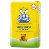 Ушастый нянь Крем-мыло детское с Алоэ вера и Подорожником 90г - КОЛОРЛОН ВТД Новосибирск