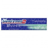 BLEND_A_MED Зубная паста 100мл 3D White Нежная мята(Трехмерное отбеливание) 100мл - КОЛОРЛОН ВТД Новосибирск