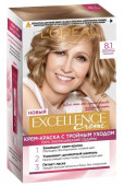 L'Oreal Excellence 8.1 Светло-Русый Пепельный Крем-краска для волос - КОЛОРЛОН ВТД Новосибирск