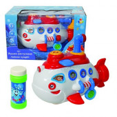 Т596481toy Мы-шарики! мыл.машина, подводная лодка, свет, звук, 60 мл, коробка - КОЛОРЛОН ВТД Новосибирск