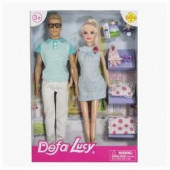 Набор кукол DEFA Lucy "Счастливая парочка" (2 шт., аксесс., 28 см., в ассорт.) - КОЛОРЛОН ВТД Новосибирск