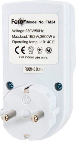 Feron Розетка с таймером TM24, недельная 3500W/16A 230V - КОЛОРЛОН ВТД Новосибирск
