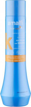 AMALFI  Кондиционер для волос "With Keratin SPA",  1000ml - КОЛОРЛОН ВТД Новосибирск