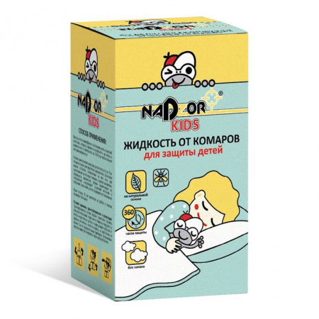Nadzor Жидкость для фумигатора для детей, DET004G - КОЛОРЛОН ВТД Новосибирск
