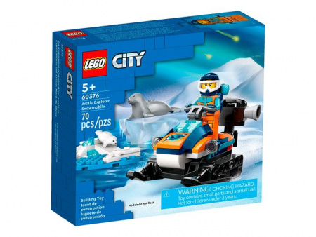 60376 Конструктор LEGO CITY "Снегоход «Исследователь Арктики»" - КОЛОРЛОН ВТД Новосибирск