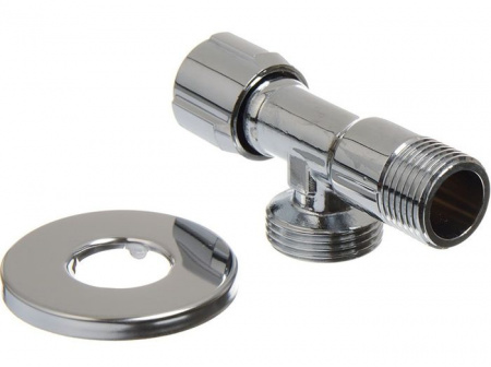 Кран вентильный угловой TeRma 1/2"х3/4" 33763 - КОЛОРЛОН ВТД Новосибирск