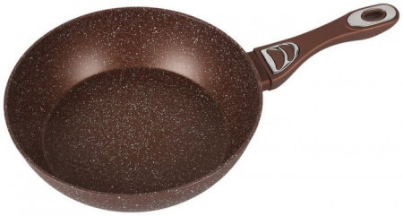 Сковорода 24 см BK-7882 глубокая DARK CHOCOLATE (8) - КОЛОРЛОН ВТД Новосибирск