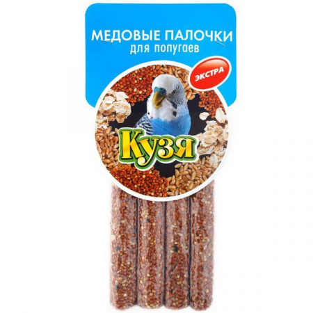 КУЗЯ палочки д/попугаев Экстра (4 шт) - КОЛОРЛОН ВТД Новосибирск