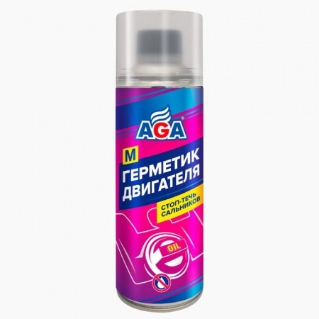 AGA Герметик двигателя AGA M2 (335мл) - КОЛОРЛОН ВТД Новосибирск