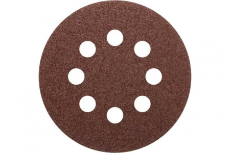 Шкурка шлиф.  ф125мм, P150, Cutop Profi отверстиями, в упак. 5шт. - КОЛОРЛОН ВТД Новосибирск