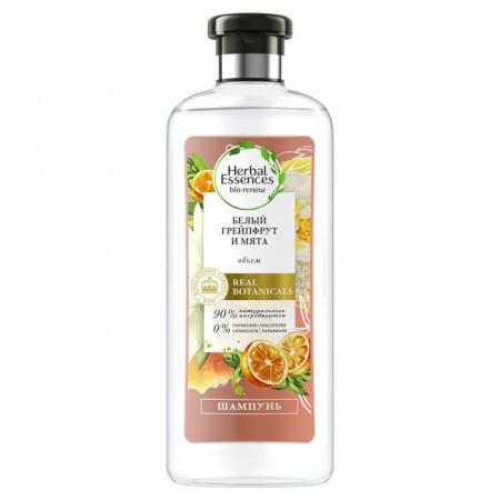 HERBAL ESSENCES Шампунь Белый грейпфрут и мята 400мл - КОЛОРЛОН ВТД Новосибирск