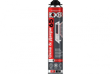 Boxer 65, пена монтажная профессиональная всесезонная,800 мл - КОЛОРЛОН ВТД Новосибирск