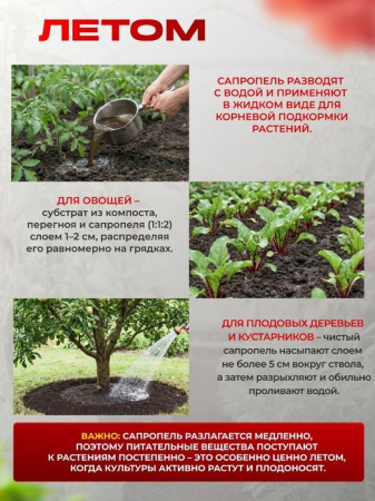 Органическое удобрение "Сапропель" 5л - КОЛОРЛОН ВТД Новосибирск