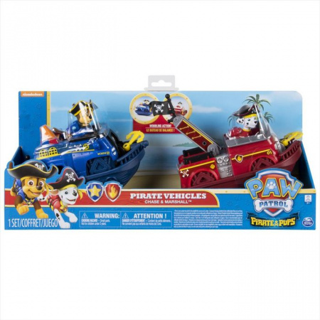 16665cИгрушка Paw Patrol игровой набор кораблей Маршала и Чейза - КОЛОРЛОН ВТД Новосибирск