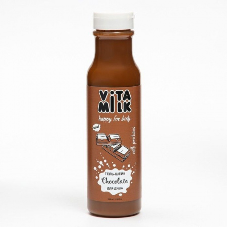 Лорен Vitamilk Гель-шейк д/душа 350мл Шоколад+Молоко - КОЛОРЛОН ВТД Новосибирск