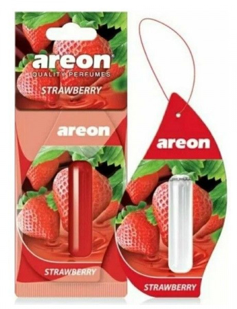 Ароматизаторы AREON "LIQUID 5 ML"  STRAWBERRY  LR-17 - КОЛОРЛОН ВТД Новосибирск