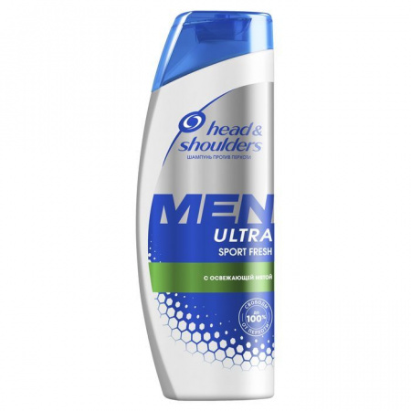 HEAD & SHOULDERS Шампунь против перхоти Sports Fresh 400мл - КОЛОРЛОН ВТД Новосибирск