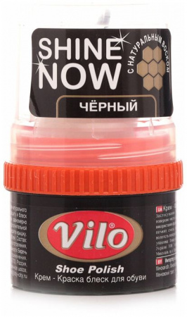 VILO КРЕМ-КРАСКА ДЛЯ ОБУВИ CREAM SHOE POLISH (60 ml) black - КОЛОРЛОН ВТД Новосибирск