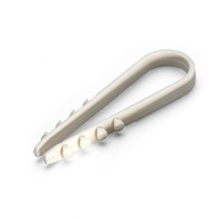 Fortisflex ДХК 19-25 Дюбель-хомут черный (100шт) 59566 - КОЛОРЛОН ВТД Новосибирск