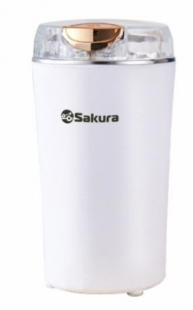 SAKURA Кофемолка SA-6178W 200Вт 100гр бел - КОЛОРЛОН ВТД Новосибирск