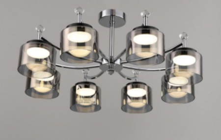 MS 1238/8 Шаурс Хром GX53 max.9W 640х640х265мм О - КОЛОРЛОН ВТД Новосибирск