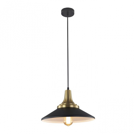 Подвесной светильник  Escada 1101/1S E27*40W Black - КОЛОРЛОН ВТД Новосибирск
