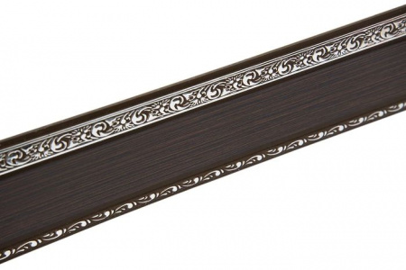 400 планка декоративная АЖУР 70мм - серебро венге в коробке - КОЛОРЛОН ВТД Новосибирск
