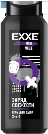 EXXE MEN гель для душа 2в1 400 мл Увлажняющий VIBE - КОЛОРЛОН ВТД Новосибирск