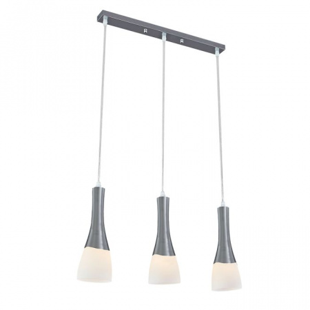 ***Подвесной светильник  Escada 10167/3S E27*60W Chrome/White - КОЛОРЛОН ВТД Новосибирск