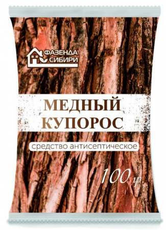 ***Медный купорос (100гр) Фазенда Сибири - КОЛОРЛОН ВТД Новосибирск