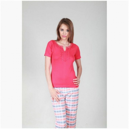 TS1576 Футболка женская р.L,XL,2XL,3XL - КОЛОРЛОН ВТД Новосибирск