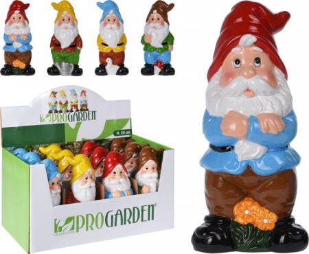 Статуэтка садовая "гном", разм. 9х7х20 см, в асс. 099810000 - КОЛОРЛОН ВТД Новосибирск