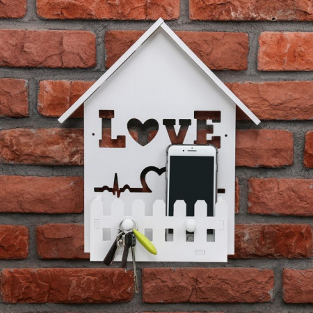Ключница шкаф "Love", 24 х 35, 5 см   3846138 - КОЛОРЛОН ВТД Новосибирск