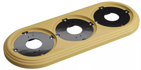 Рамка 3ая ПЕСОЧНОЕ ЗОЛОТО Усадьба GE30703-32 - КОЛОРЛОН ВТД Новосибирск