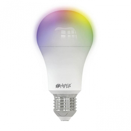 Умная LED E27 лампочка Wi-Fi HIPER IoT A61 RGB цветная - КОЛОРЛОН ВТД Новосибирск