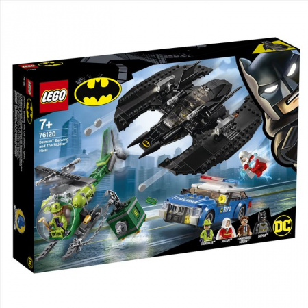 76120Игрушка Супер Герои Бэткрыло Бэтмена и ограбление Загадочника - КОЛОРЛОН ВТД Новосибирск