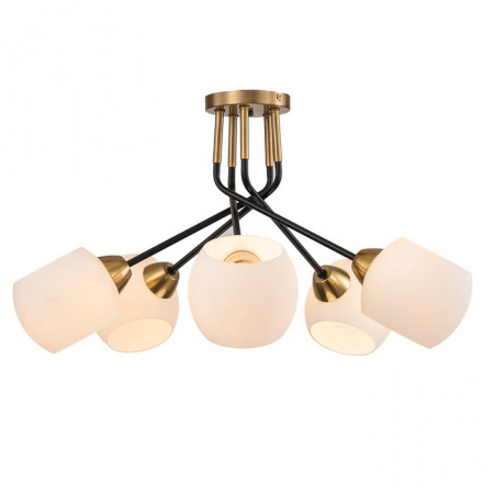 Люстра Escada 2113/5P E27*40W Copper/Black - КОЛОРЛОН ВТД Новосибирск