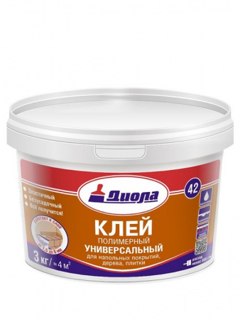 Клей полимерный "Диола-42" 1кг - КОЛОРЛОН ВТД Новосибирск