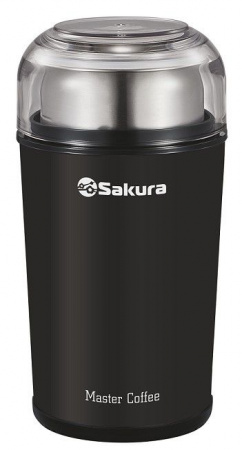SAKURA Кофемолка SA-6173BK 250Вт 100 гр черн съемная чаша - КОЛОРЛОН ВТД Новосибирск