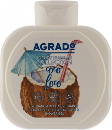 AGRADO Гель для ванн и душа 750ml "Coco Loco" - КОЛОРЛОН ВТД Новосибирск