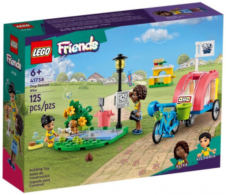 41738 Конструктор LEGO FRIENDS "Спасательный велосипед для собак" - КОЛОРЛОН ВТД Новосибирск