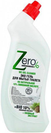 ZERO гель д/мытья туалета лимон 750 мл. - КОЛОРЛОН ВТД Новосибирск