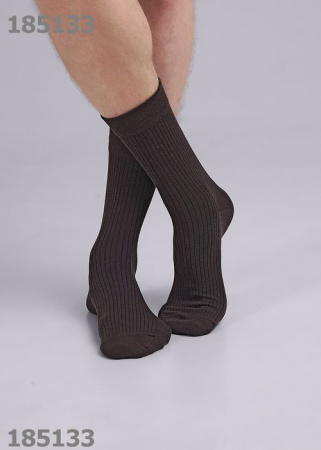CLEVER К3403Л Носки мужские (Fashion база июль24), 25, Т.коричневый - КОЛОРЛОН ВТД Новосибирск