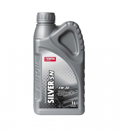Масло моторное  TEBOIL Silver SN 5W-30,1л п/с - КОЛОРЛОН ВТД Новосибирск