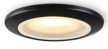 Точка IP44  пылевлагозащита TN111 BK черный IP44 GU5.3 D93*33 - КОЛОРЛОН ВТД Новосибирск
