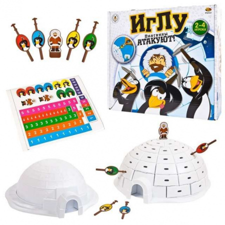 Игра настольная "Иглу" - КОЛОРЛОН ВТД Новосибирск