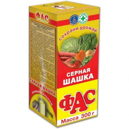 Шашка серная Фас Универсальная 300г - КОЛОРЛОН ВТД Новосибирск